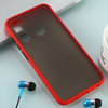 For Xiaomi Redmi Note 8 Skin Hand Feeling Series Anti-fall Frosted PC+ TPU Case(Red)