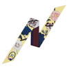 Letter Tarot Small Scarf for Women, Width: 6.2cm, Color:R