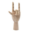 Wooden Doll Hand Joint Movable Hand Model Wooden Hand Art Sketch Tool, Size:10 Inch(Right Hand)