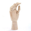 Wooden Doll Hand Joint Movable Hand Model Wooden Hand Art Sketch Tool, Size:12 Inch(Left  Hand)