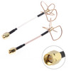 Circular Polarized FPV 5.8GHz Cloverleaf Antenna, SMA male