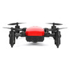 LF606 Wifi FPV Mini Quadcopter Foldable RC Drone with 0.3MP Camera & Remote Control, One Battery, Support One Key Take-off / Landing, One Key Return, Headless Mode, Altitude Hold Mode(Red)