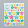 2 PCS Star 3 Pattern Creative Cartoon Children Diary Decorative Sticker