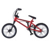 Simulation Mini Finger Alloy Mountain Bike Kids Game Toy(Red)