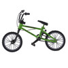 Simulation Mini Finger Alloy Mountain Bike Kids Game Toy(White)