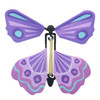 Magic Science Novelty Flying Butterfly Toy Magic Props(Violet)