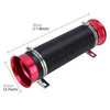 Car Auto Universal Tube Air Filter Adjustable Cold Air Injection Intake System Pipe Without Air Filter