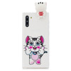 For Galaxy Note 10 Shockproof Cartoon TPU Protective Case(Cat)