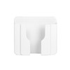 Wall  Mobile Phone Holder Stand Socket Charger Storage Box(White)