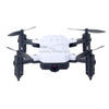 LF602 Mini Quadcopter Foldable RC Drone with 2.0MP Camera, One Battery, Support Forwards & Backwards, 360 Degrees Rotating, Altitude Hold Mode(White)