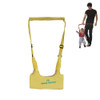 Basket Style Ventilated Harnesses Leashes Toddler Adjustable Harness Baby Walking Assistant with Handle, Suitable for 40 - 63cm Chest(Yellow)