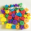 66 PCS Kids Early Educational Geometric Figure Foam Creative Handwork Toy