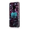 For Galaxy S9 Coloured Drawing Pattern IMD Workmanship Soft TPU Protective Case(Green Love)