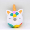 Squishy Resin Crafts PU Slow Rebound Simulation Squeeze Toys(Unicorn Donut)