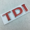 DIY TDI 3D Badge Emblem Decal Car Sticker, Random Color Delivery