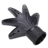 Palm-shaped Hair Dryer Special Cover Shape Drying Shaping Tool(Black)