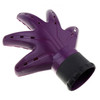 Palm-shaped Hair Dryer Special Cover Shape Drying Shaping Tool(Purple)