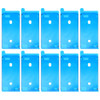 10 PCS LCD Frame Bezel Waterproof Adhesive Stickersfor iPhone 8 Plus (White)