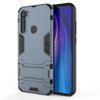 For Xiaomi Redmi Note 8T Shockproof PC + TPU Protective Case with Invisible Holder(Navy Blue)