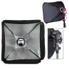 40cm Flash Folding Soft Box with Flash light Holder (EB-040)(Black)