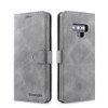For Galaxy Note 9 Diaobaolee Pure Fresh Texture Horizontal Flip Leather Case, with Holder & Card Slot & Wallet & Photo Frame(Grey)