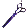 Professional Hair Cutting Scissor Hairdressing Kit Thinning Scissors Barber(Purple Thinning?SXLC-601T))