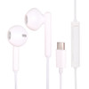 USB-C / Type-C Interface Wired Earphone(White)