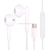 USB-C / Type-C Interface Wired Earphone(White)