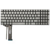 US Keyboard with Backlight for Asus GL551 GL551J GL551JK GL551JM GL551JW GL551JX G552 G552V G552VW G552VX FZ50JX GL752VW GL742VW(Silver)