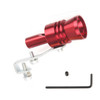 Universal Aluminum Turbo Sound Exhaust Muffler Pipe Whistle Car / Motorcycle Simulator Whistler, Size: XL, Outside Diameter: 35mm(Red)