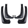 4 PCS Car Auto Semi-Rigid PVC Splash Flaps Mudguards Fender Guard for 2011 Version BMW X3