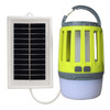 Solar Power Mosquito Killer Outdoor Hanging Camping Anti-insect Insect Killer, Color:Light Green + Solar Panel