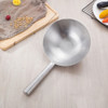 Stainless Steel Kitchen Spoon Water Spoon Large Scoop, Size:24cm(All Steel)