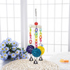 Creative Wooden Parrot Rattan Ball String Swing Bite Toy