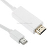 Mini DisplayPort to HDMI Male Cable, Length: 1.5m(White)