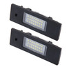 2 PCS License Plate Light with 24 SMD-3528 Lamps for BMW E87(White Light)