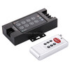 SX-042RF Double Board 8-key RF Remote Controller with Remote Control, DC 12-24V(Black)