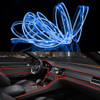 3m Cold Light Flexible LED Strip Light For Car Decoration(Blue Light)
