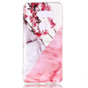 Marble Pattern Soft TPU Case For V35 ThinQ(Plum Blossom)