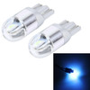 2 PCS T10 2W 2 SMD-3030 LED Car Clearance Lights Lamp, DC 12V (Ice Blue Light)