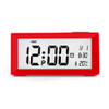 Automatic Night Light Electronic Clock Large Screen Adjustable Backlight Alarm Clock (Red)