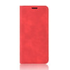 For Huawei nova 6 SE/ P40 Lite / nova 7i Retro-skin Business Magnetic Suction Leather Case with Holder & Card Slots & Wallet(Red)