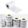 Thermal Label Printer Paper Sticker, Size: 57*40mm