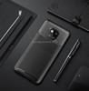 Beetle Shape Carbon Fiber Texture Shockproof TPU Case for Huawei Mate 20 Pro(Black)