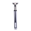 Washable Stainless Steel-Made Double Layer Manual Razor Without Blade For Men(Grey)