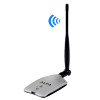 10000G 2.4GHz 2000mW 802.11b/g 54Mbps USB 2.0 Wireless WiFi Network Adapter, 6dBi Gain Antenna, Support Network Decoder (AWUS036H), Silver(Silver)