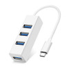 Portable USB-C / Type-C Male to 4 USB Ports Female HUB Adapter