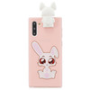 For Galaxy Note 10 Cartoon Shockproof TPU Protective Case with Holder(Rabbit)