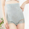 3PCS High Waist Shaping Hip Lifting Underwear, Size:L(Grey)