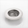 Wide Edge Sink Filter Floor Drain Cover Shower Sewer Stainless Steel Strainers, Size: L (11.5 x 11.5cm)